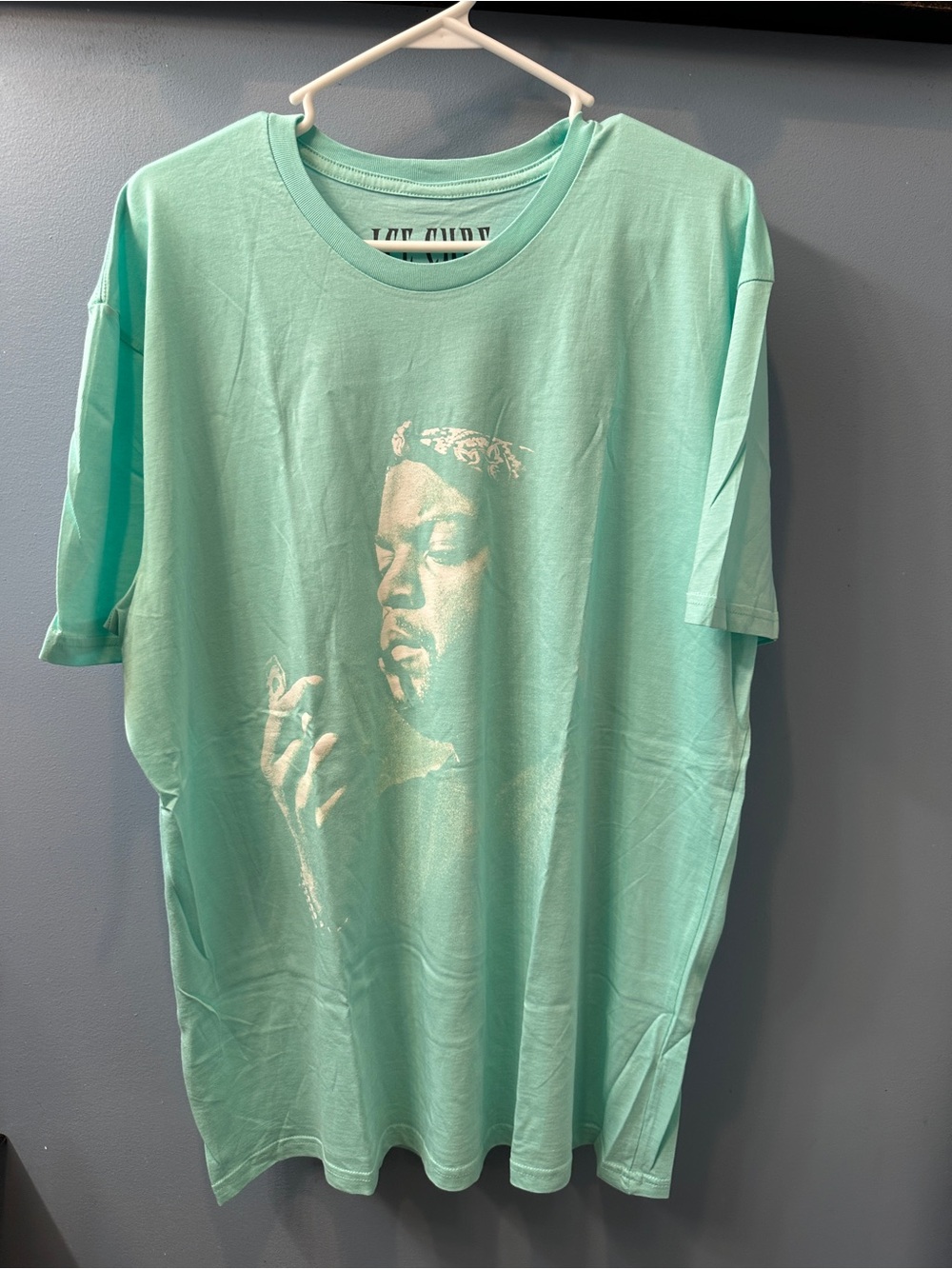 Ice Cube Graphic T-Shirt size XL Beautiful Mint Color NEW Unisex Rare Find